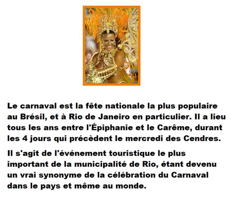 dicte le carnaval de rio cm2|15